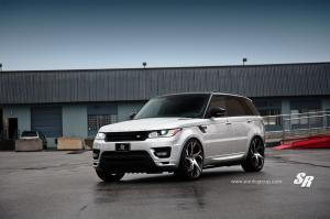 Land Rover Range Rover Sport in White by SR Auto Group on PUR Wheels '2015